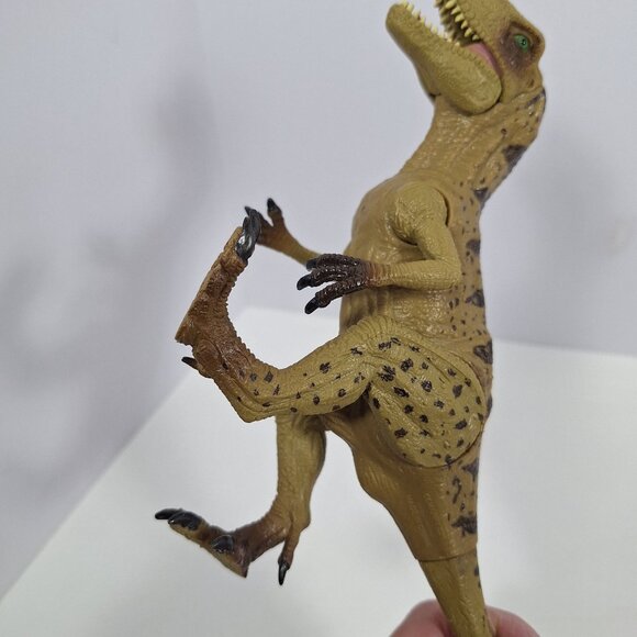 Happy Kin Allosaurus 7" Dinosaur Realistic Articulated Figure Excellent - Picture 13 of 16